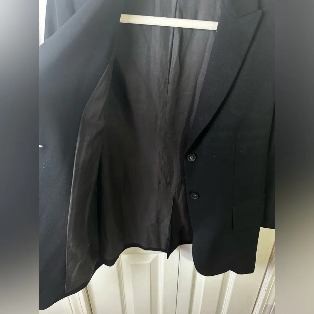 MM LaFleur Carson 2.0 Black Blazer Size 0 Career Work Office Minimalist - Picture 10 of 14